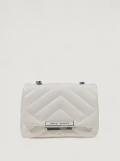 Borsa a tracolla mini in eco-pelle matelassé Armani Exchange