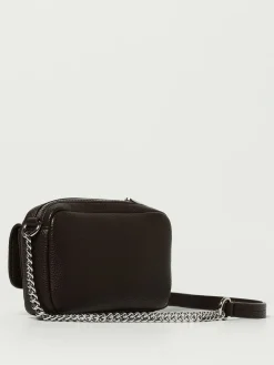 Borsa a tracolla mini in pelle sintetica a grana Armani Exchange