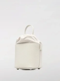 Borsa 5AC Maison Margiela in pelle a grana e canvas