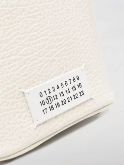 Borsa 5AC Maison Margiela in pelle a grana e canvas