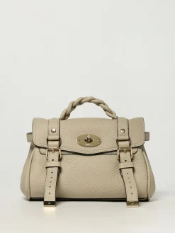 Borsa Alexa Mulberry in pelle a grana