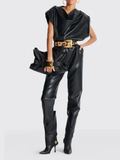 Borsa Anthem Medium Balmain in pelle