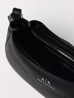 Borsa Armani Exchange in pelle sintetica a grana