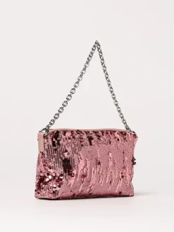 Borsa Armani Exchange in tessuto con paillettes ricamate