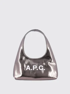 Borsa Baby Ninon A.P.C. in pelle sintetica laminata