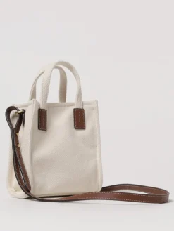 Borsa Bally in canvas di cotone e pelle
