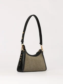Borsa Balmain in canvas e pelle