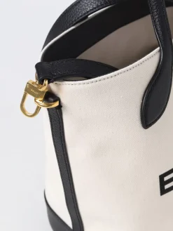 Borsa Bar 8 Hours Bally in canvas e pelle a grana