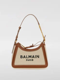 Borsa B-Army Balmain in canvas e pelle