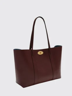 Borsa Bayswater Mulberry in pelle a grana