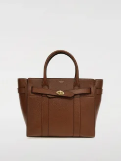 Borsa Bayswater Mulberry in pelle a grana