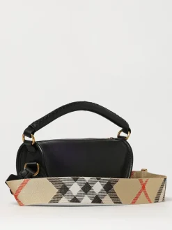 Borsa B-Clip Burberry in pelle a grana