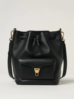 Borsa Beat Generation Coccinelle in pelle a grana