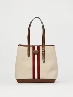 Borsa Beckett Bally in canvas e pelle