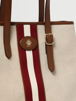 Borsa Beckett Bally in canvas e pelle