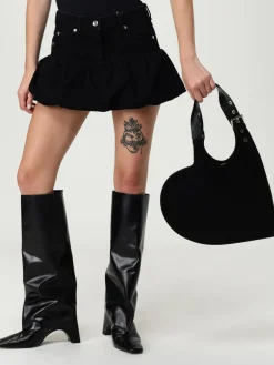 Borsa Belt Tote Heart Coperni in pelle