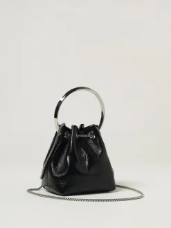 Borsa Bon Bon Jimmy Choo in pelle metallizzata