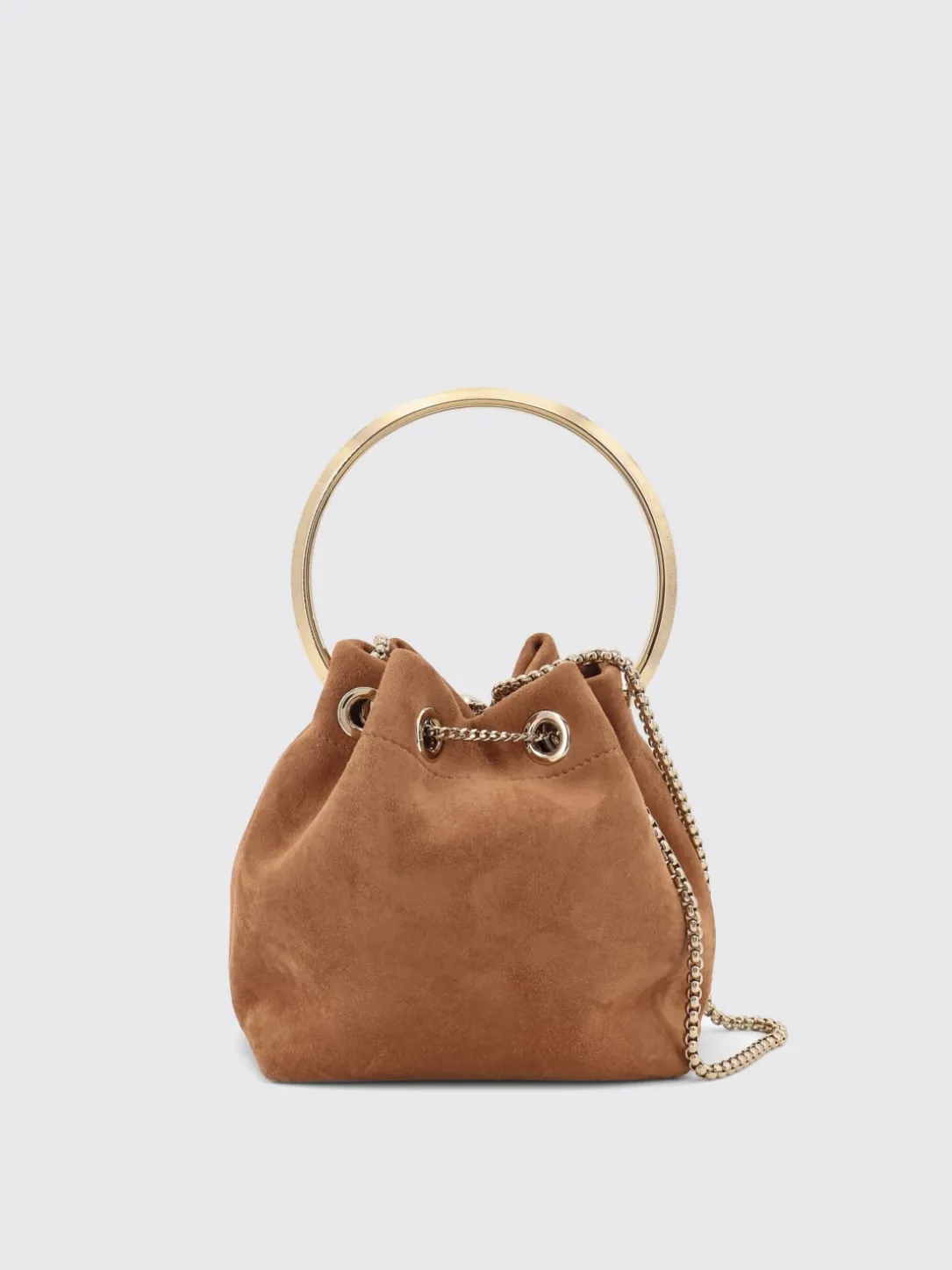 Borsa Bon Bon Jimmy Choo in pelle scamosciata