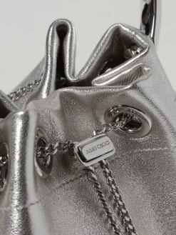 Borsa Bon Bon Jimmy Choo in pelle metallizzata