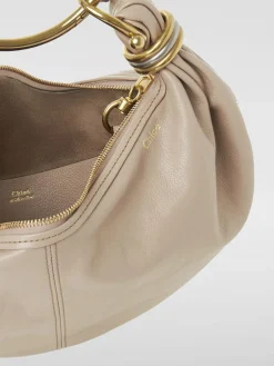 Borsa Bracelet Chloè in pelle martellata
