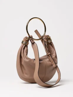 Borsa Bracelet Chloè in pelle martellata