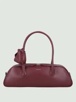 Borsa Brigitte Trapeze Magda Butrym in pelle con fiore