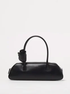 Borsa Brigitte Trapeze Magda Butrym in pelle con fiore