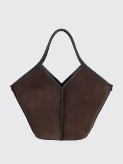 Borsa Calella Hereu in camoscio e pelle