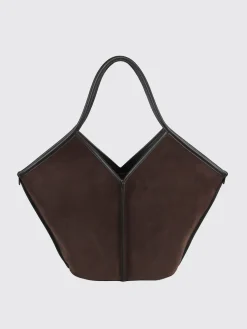 Borsa Calella Hereu in camoscio e pelle