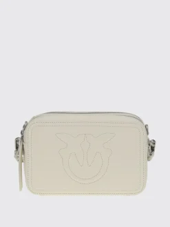 Borsa camera bag con logo in rilievo Pinko