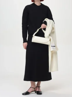 Borsa Cannolo Jil Sander in pelle