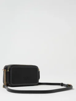 Borsa Carrie Camera Case Pinko in pelle a grana