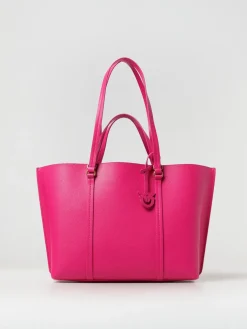 Borsa Carrie Tote Pinko in pelle a grana