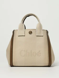 Borsa Carry Chloé in canvas
