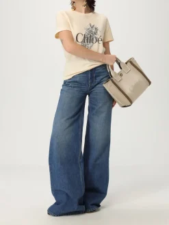 Borsa Carry Chloé in canvas