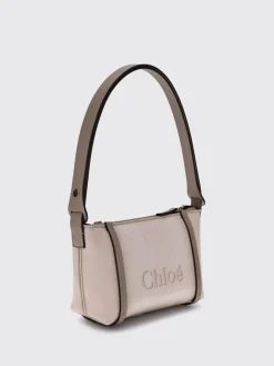 Borsa Carry Chloé in canvas di cotone