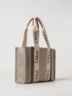 Borsa Chloè in canvas e pelle