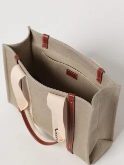 Borsa Chloè in canvas e pelle