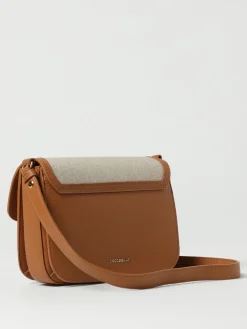 Borsa C-Me Coccinelle in pelle a grana e canvas