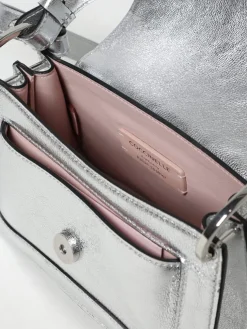 Borsa Coccinelle in pelle laminata