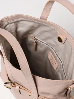 Borsa Coccinelle in pelle a grana con cintura