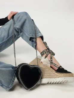 Borsa Cuore Falabella Stella McCartney in vernice