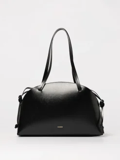 Borsa Curve Jil Sander in pelle