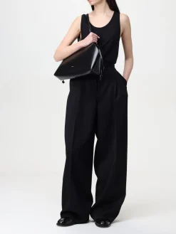 Borsa Curve Jil Sander in pelle