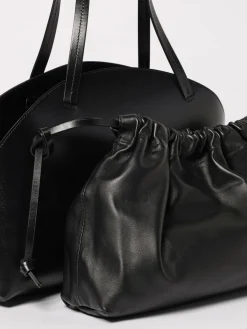 Borsa Curve Jil Sander in pelle