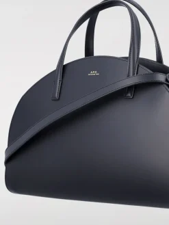 Borsa Demi-Lune Tote A.P.C. in pelle