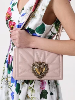 Borsa Devotion Dolce & Gabbana in pelle trapuntata