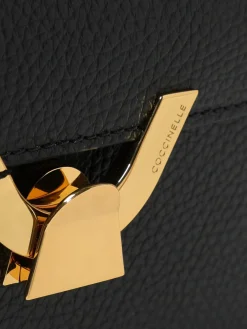 Borsa Dew Coccinelle in pelle a grana