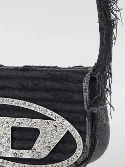 Borsa 1DR Diesel in denim sfrangiato