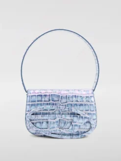 Borsa 1DR Diesel in pelle stampa cocco